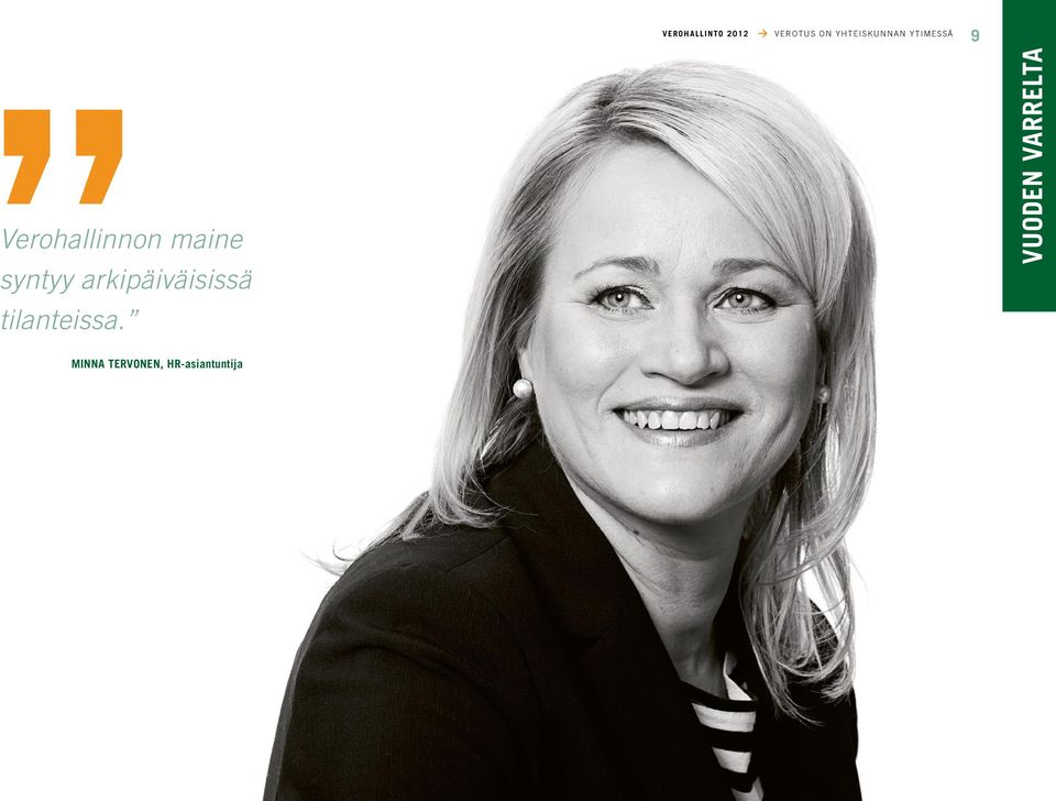 MINNA TERVONEN, HR-asiantuntija
