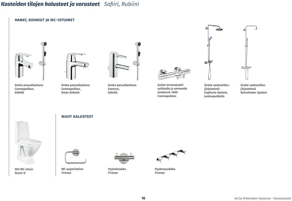 ja ammeelle Grotherm 1000 Cosmopolitan Grohe sadesuihkujärjestelmä Euphoria System, juoksuputkella Grohe