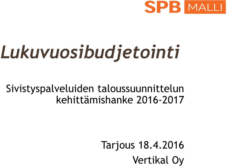 taloussuunnittelun