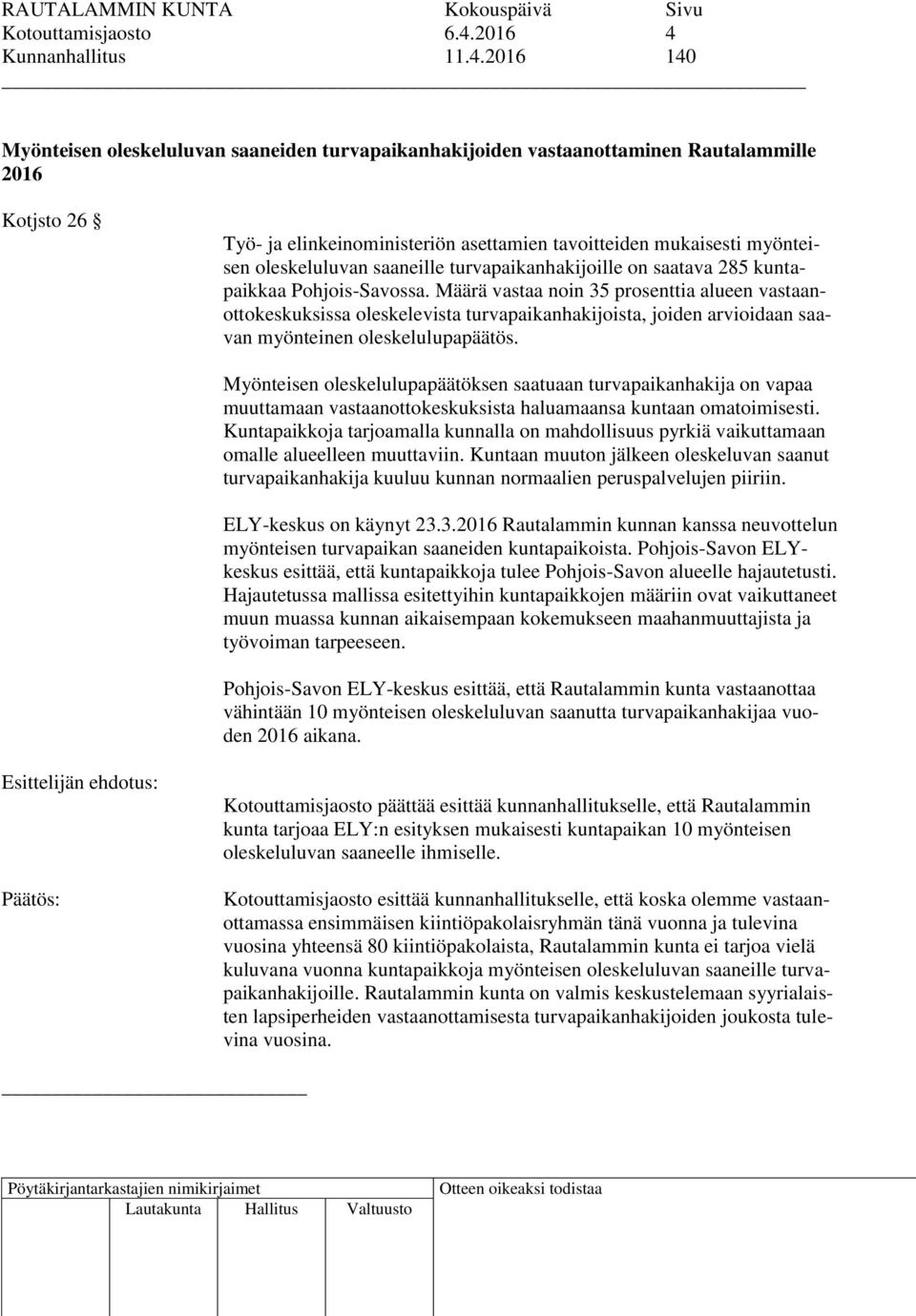 Kunnanhallitus 11.4.