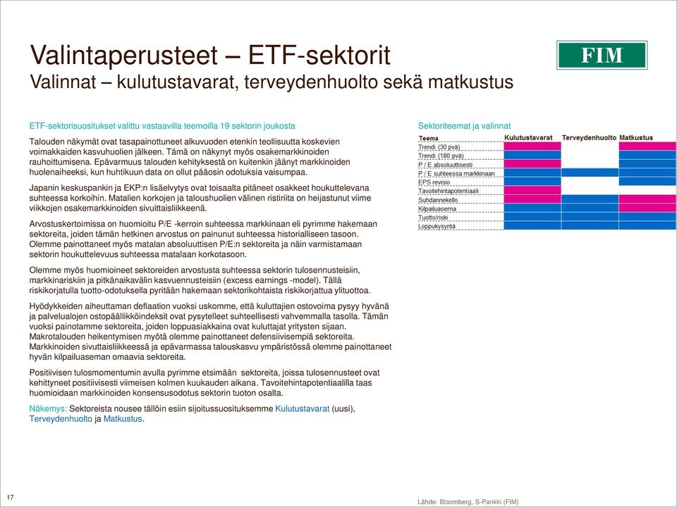 Epävarmuus talouden kehityksestä on kuitenkin jäänyt markkinoiden huolenaiheeksi, kun huhtikuun data on ollut pääosin odotuksia vaisumpaa.