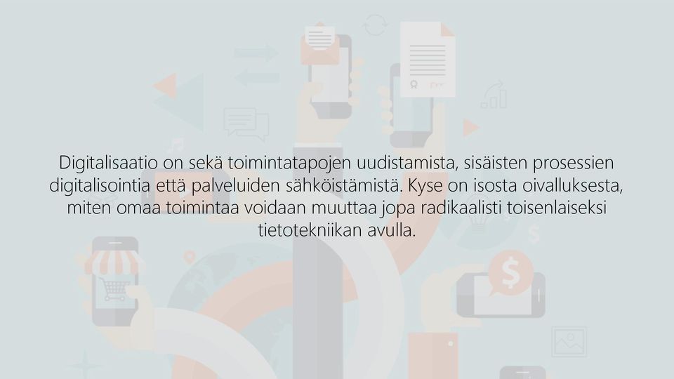 sähköistämistä.