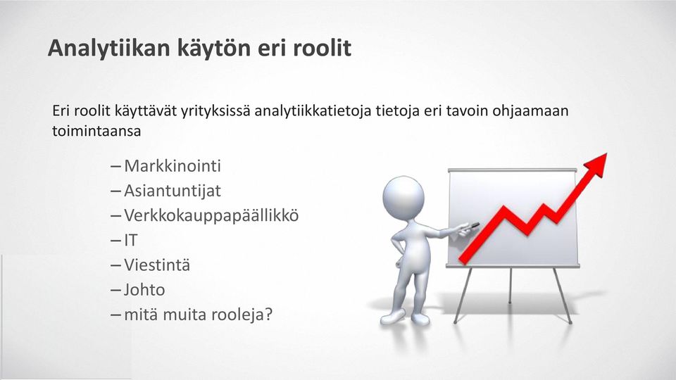 ohjaamaan toimintaansa Markkinointi Asiantuntijat