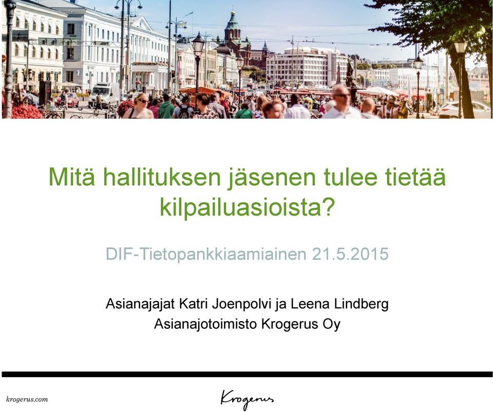 DIF-Tietopankkiaamiainen 21.5.