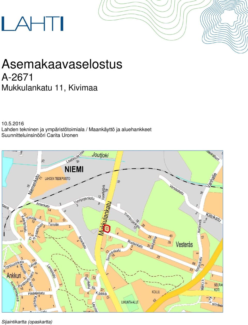 2016 Suunnitteluinsinööri