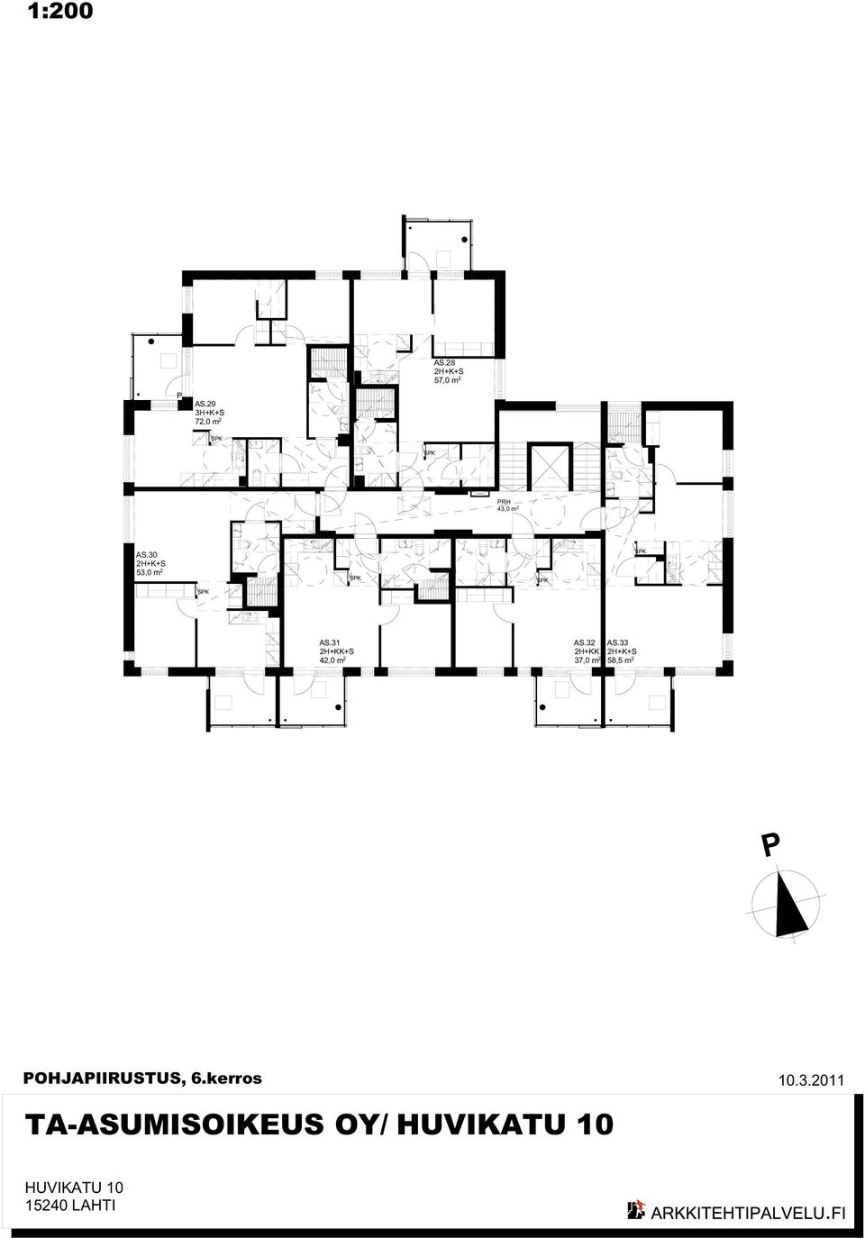 30 53,0 m 2 AS.31 2H+KK+S 42,0 m 2 AS.