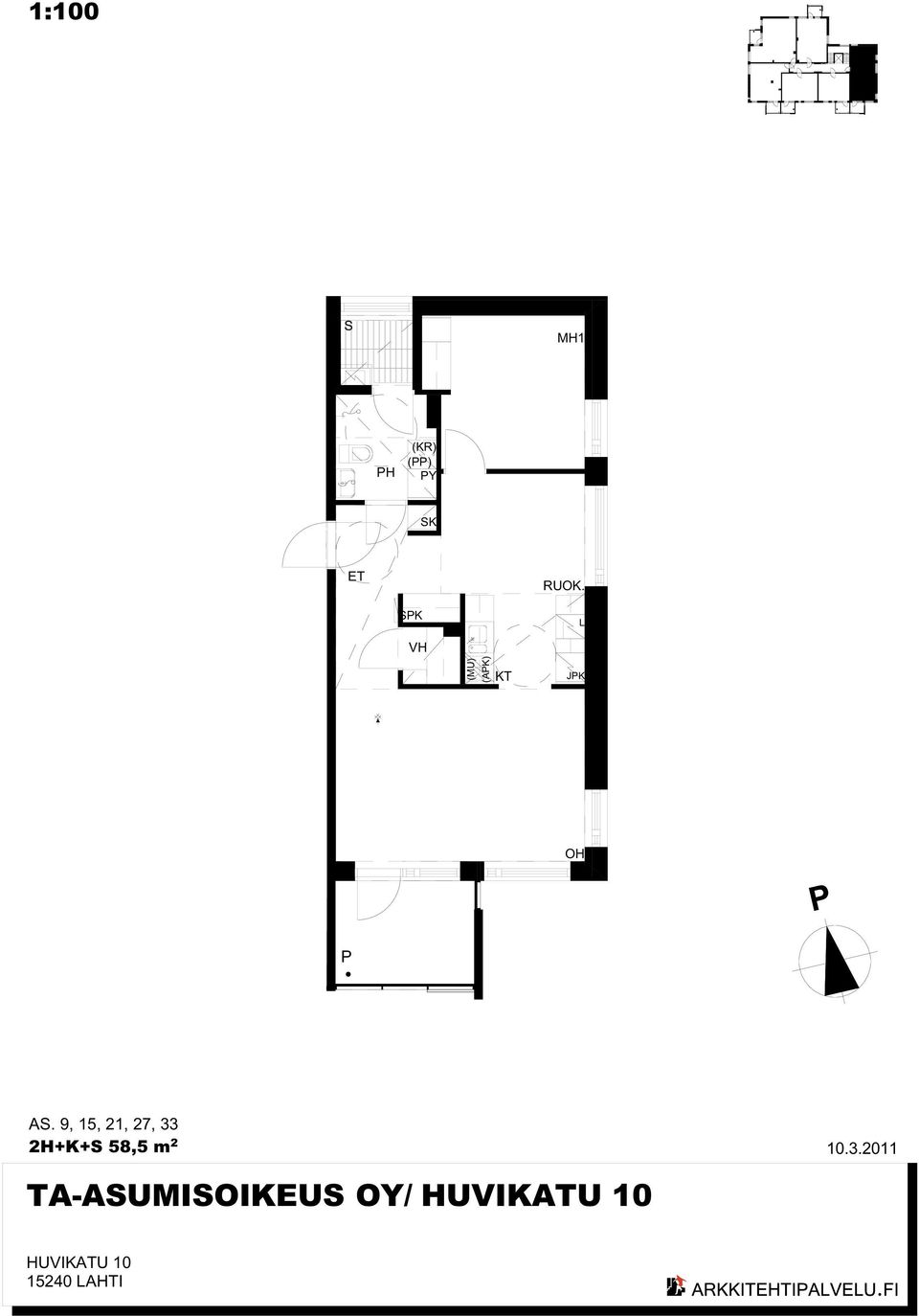 KOKONAIERR 413,5 m 2 AS.