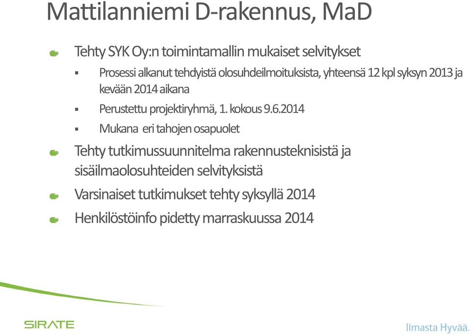 projektiryhmä, 1. kokous 9.6.