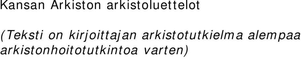 kirjoittajan