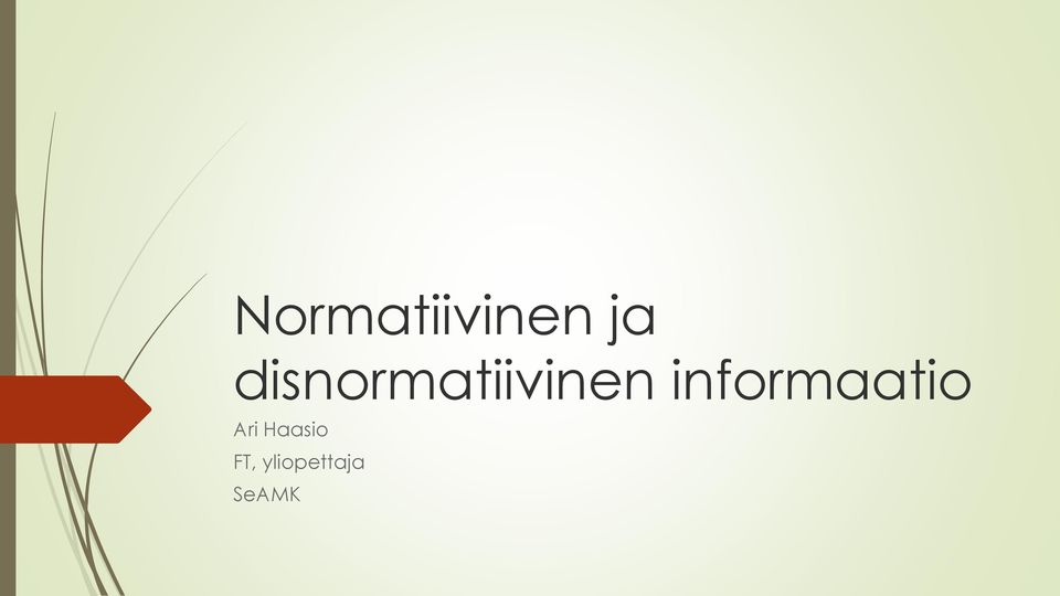 informaatio Ari