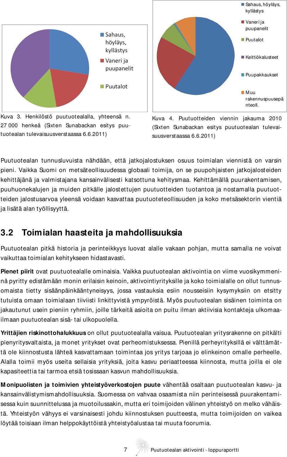 Vaikka Suomi on metsäteollisuudessa globaali toimija, on se puupohjaisten jatkojalosteiden kehittäjänä ja valmistajana kansainvälisesti katsottuna kehitysmaa.