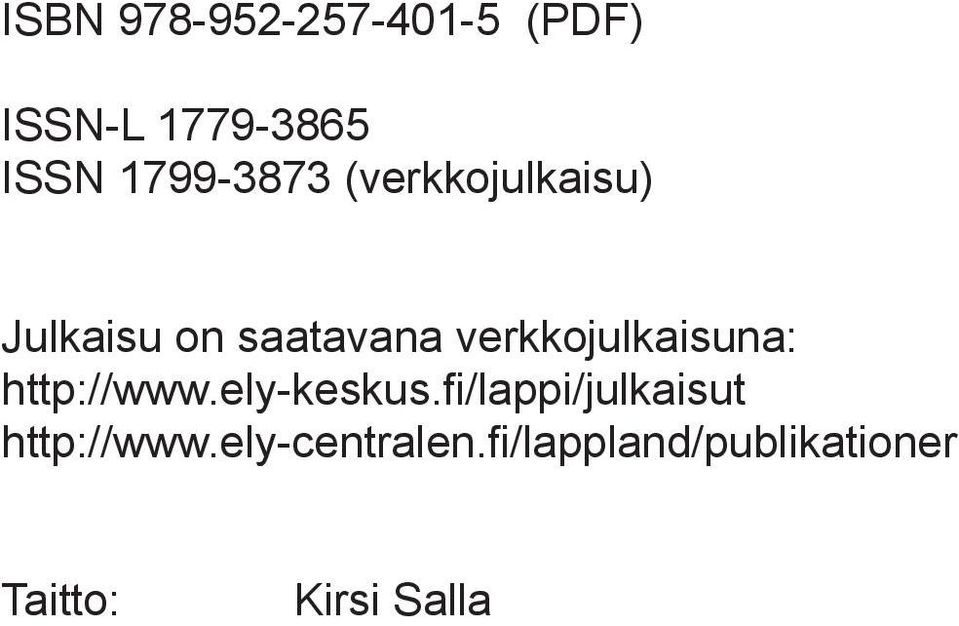 verkkojulkaisuna: http://www.ely-keskus.