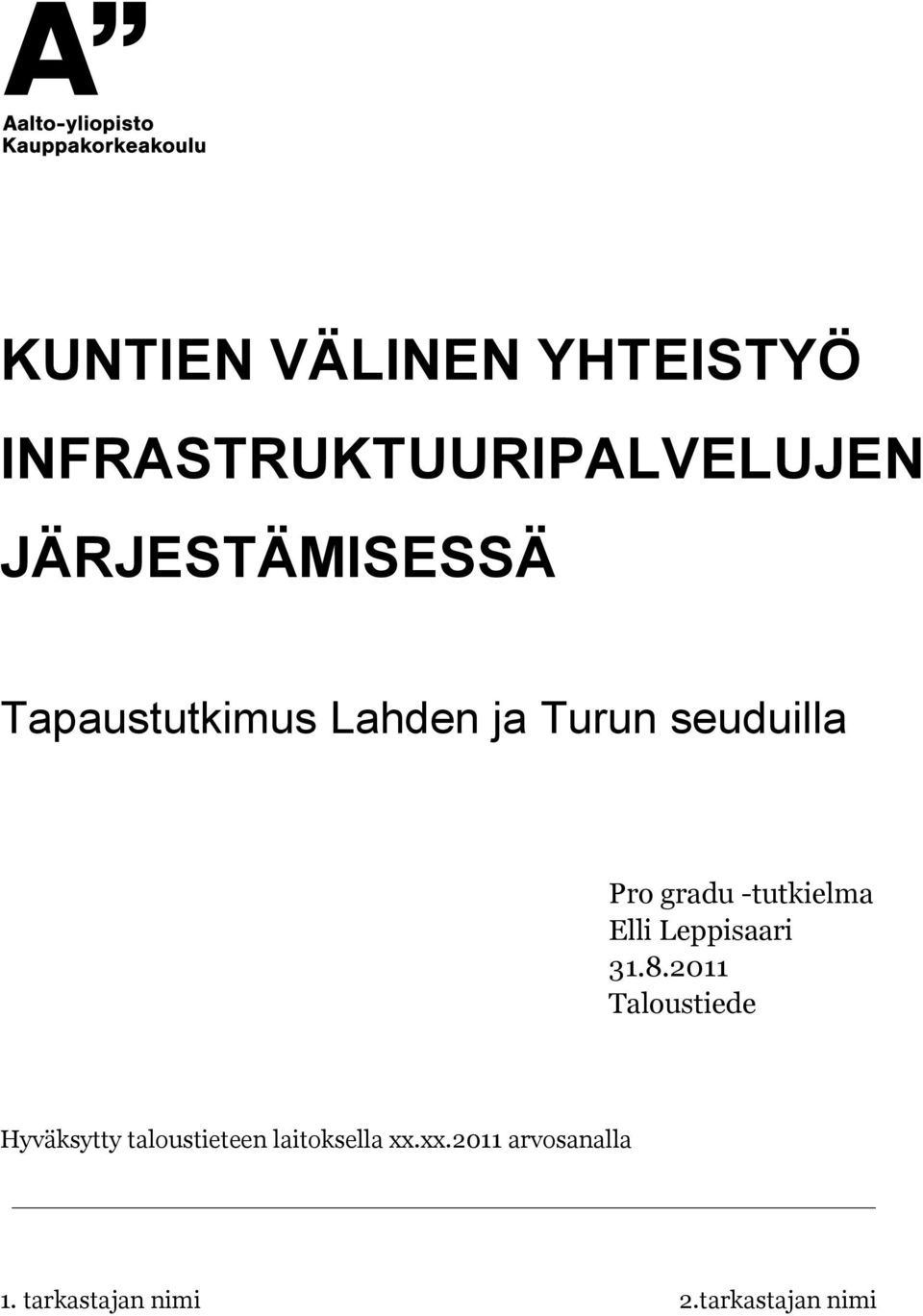 -tutkielma Elli Leppisaari 31.8.