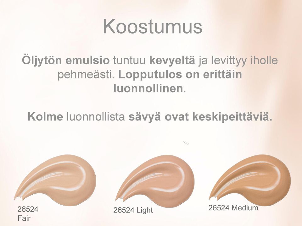 Lopputulos on erittäin luonnollinen.