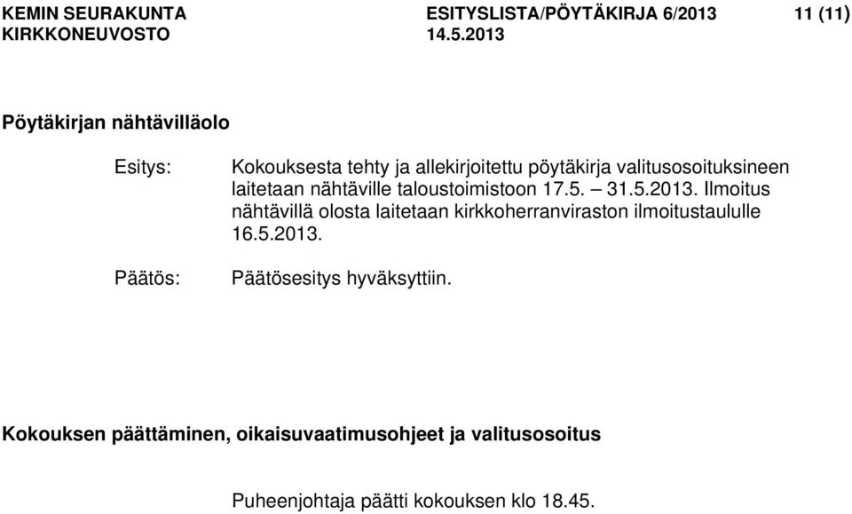 31.5.2013.