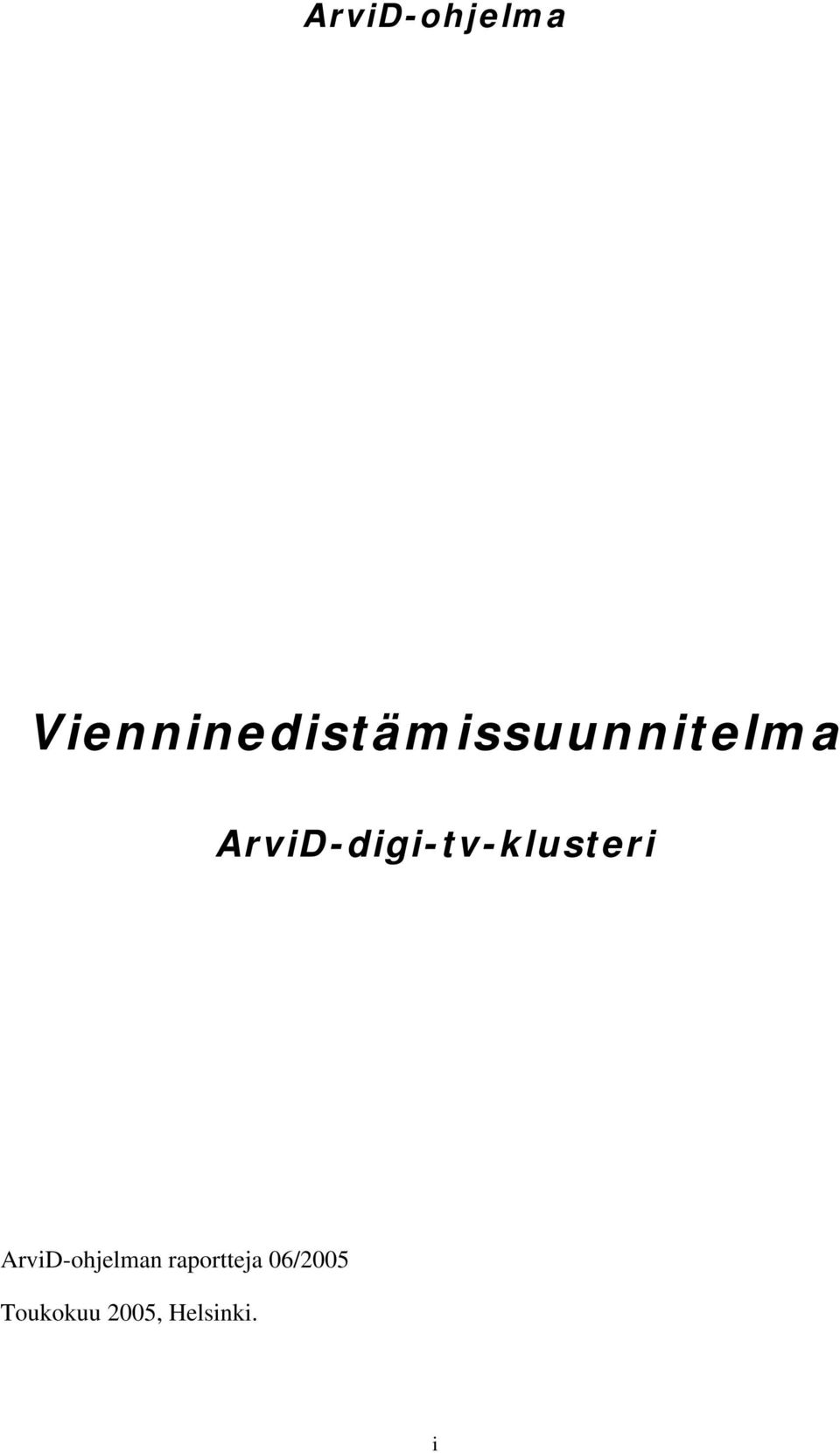 ArviD-digi-tv-klusteri n