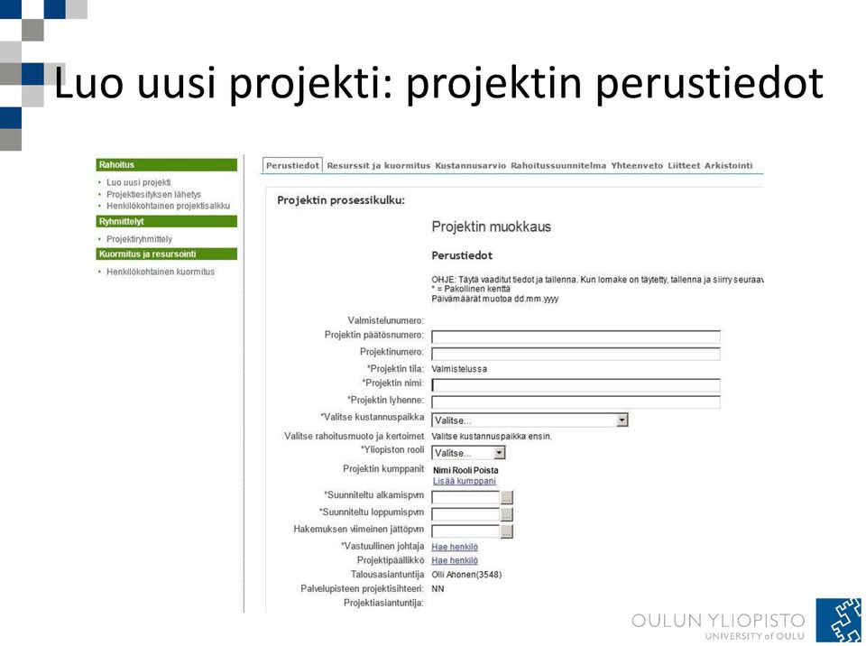 projektin