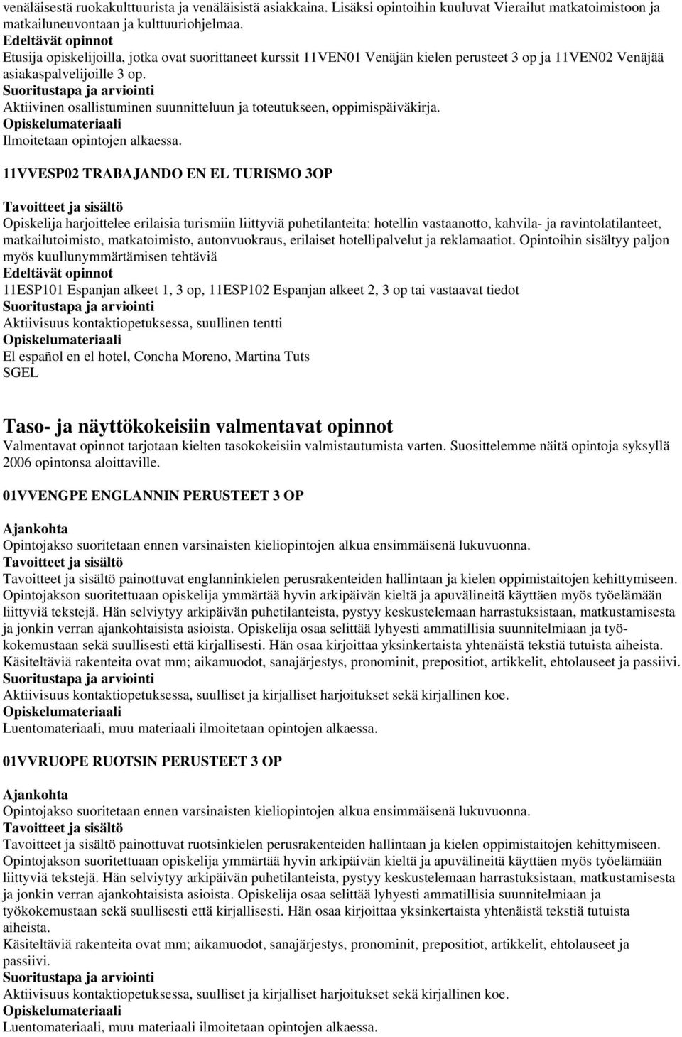 Aktiivinen osallistuminen suunnitteluun ja toteutukseen, oppimispäiväkirja. Ilmoitetaan opintojen alkaessa.