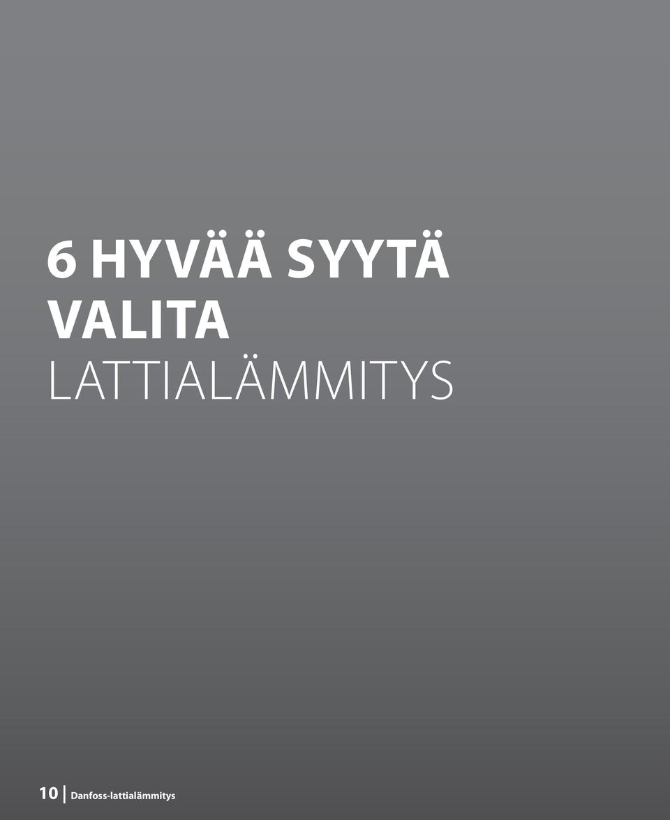 lattialämmitys