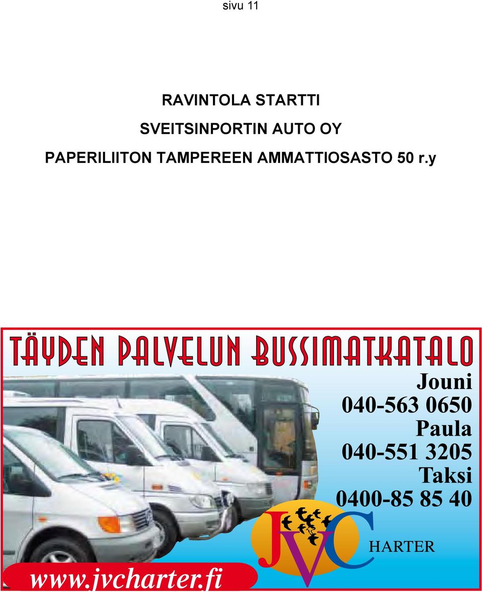 PAPERILIITON TAMPEREEN