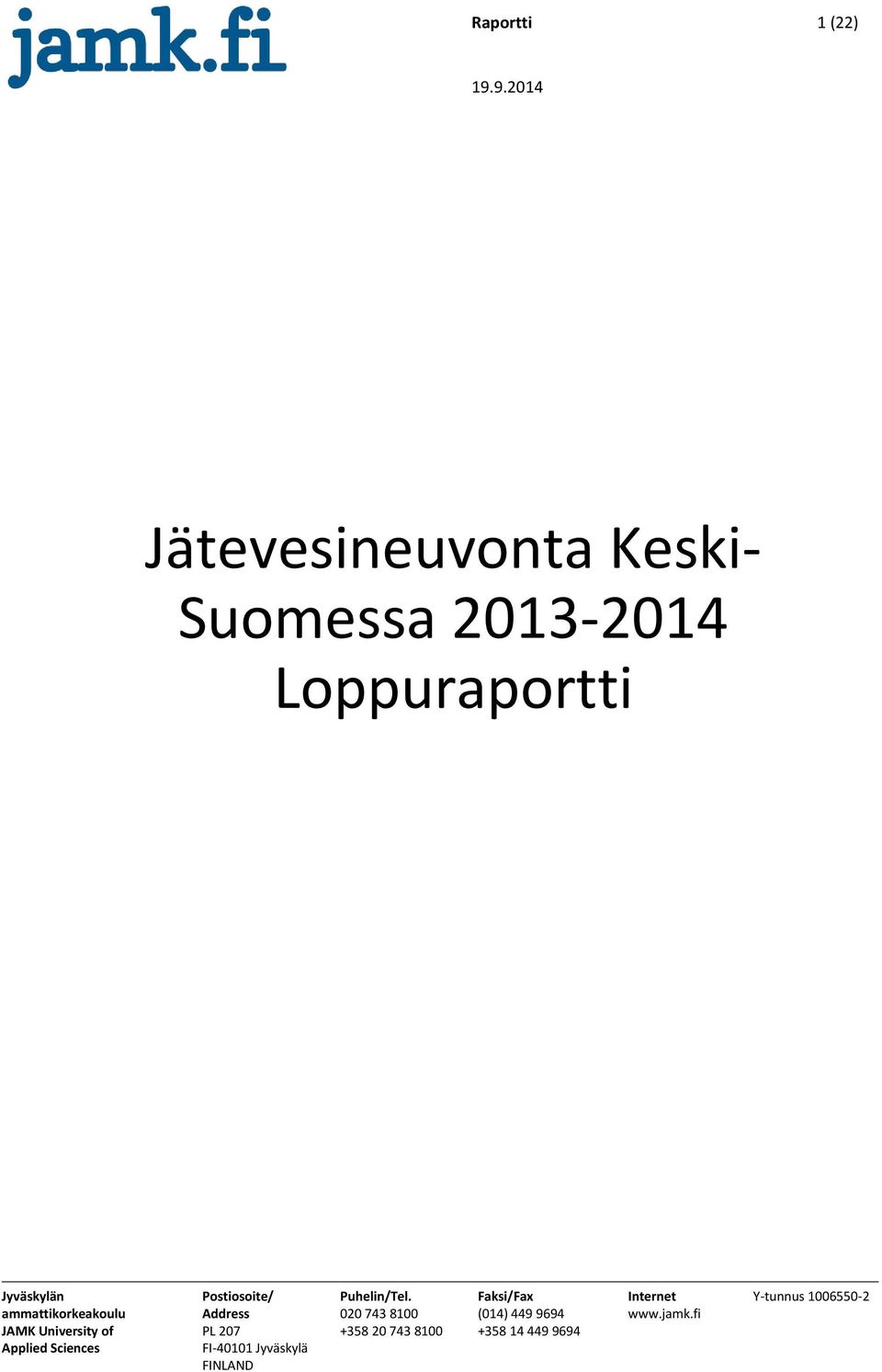 Keski- Suomessa