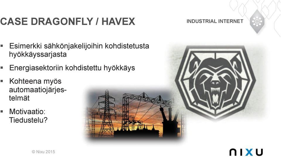 hyökkäyssarjasta!