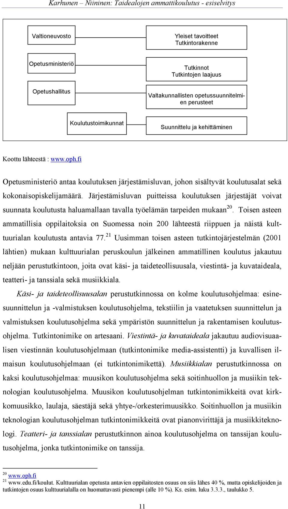 Järjestämisluvan puitteissa koulutuksen järjestäjät voivat suunnata koulutusta haluamallaan tavalla työelämän tarpeiden mukaan 20.