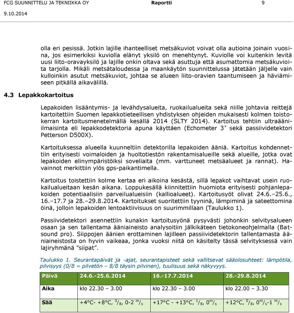 Kuviolle voi kuitenkin levitä uusi liito-oravayksilö ja lajille onkin oltava sekä asuttuja että asumattomia metsäkuvioita tarjolla.