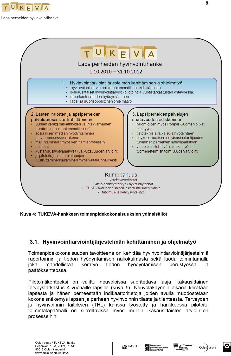 luoda toimintamalli, joka mahdollistaa kerätyn tiedon hyödyntämisen perustyössä ja päätöksenteossa.