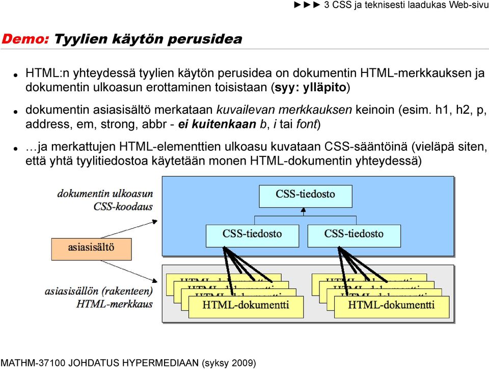 merkkauksen keinoin (esim.