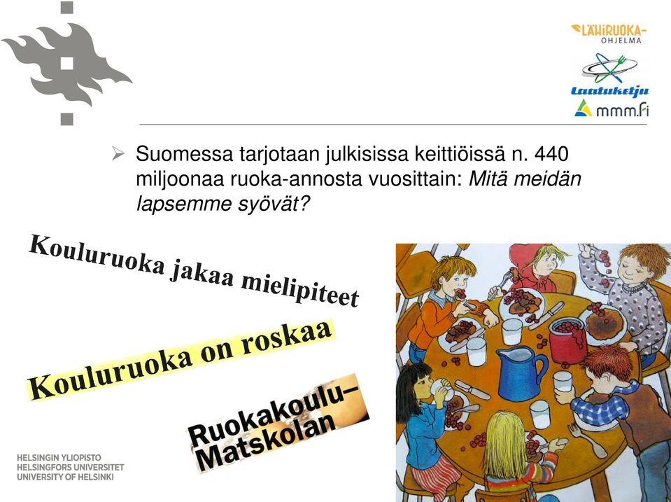 440 miljoonaa ruoka-annosta