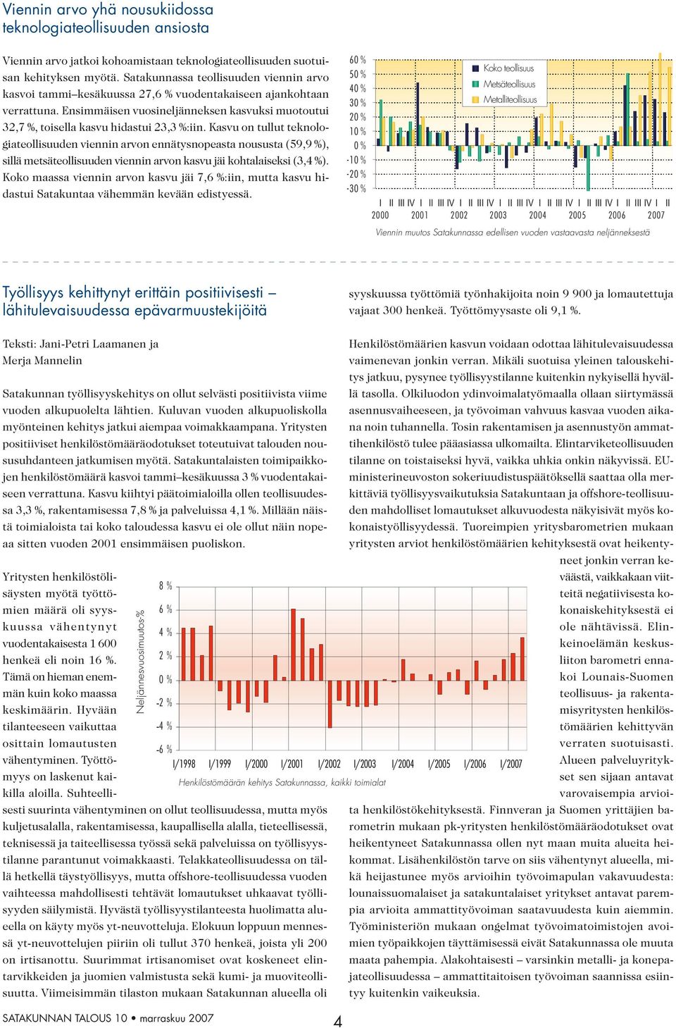 Ensimmäisen vuosineljänneksen kasvuksi muotoutui 32,7 %, toisella kasvu hidastui 23,3 %:iin.