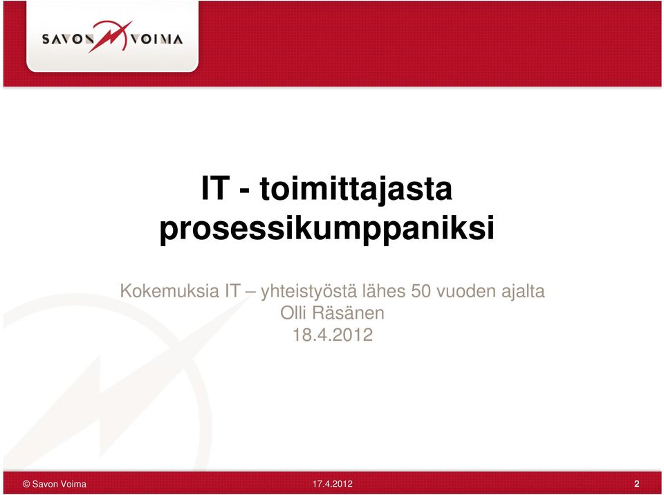 yhteistyöstä lähes 50 vuoden