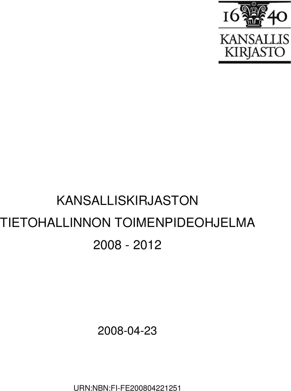 TOIMENPIDEOHJELMA