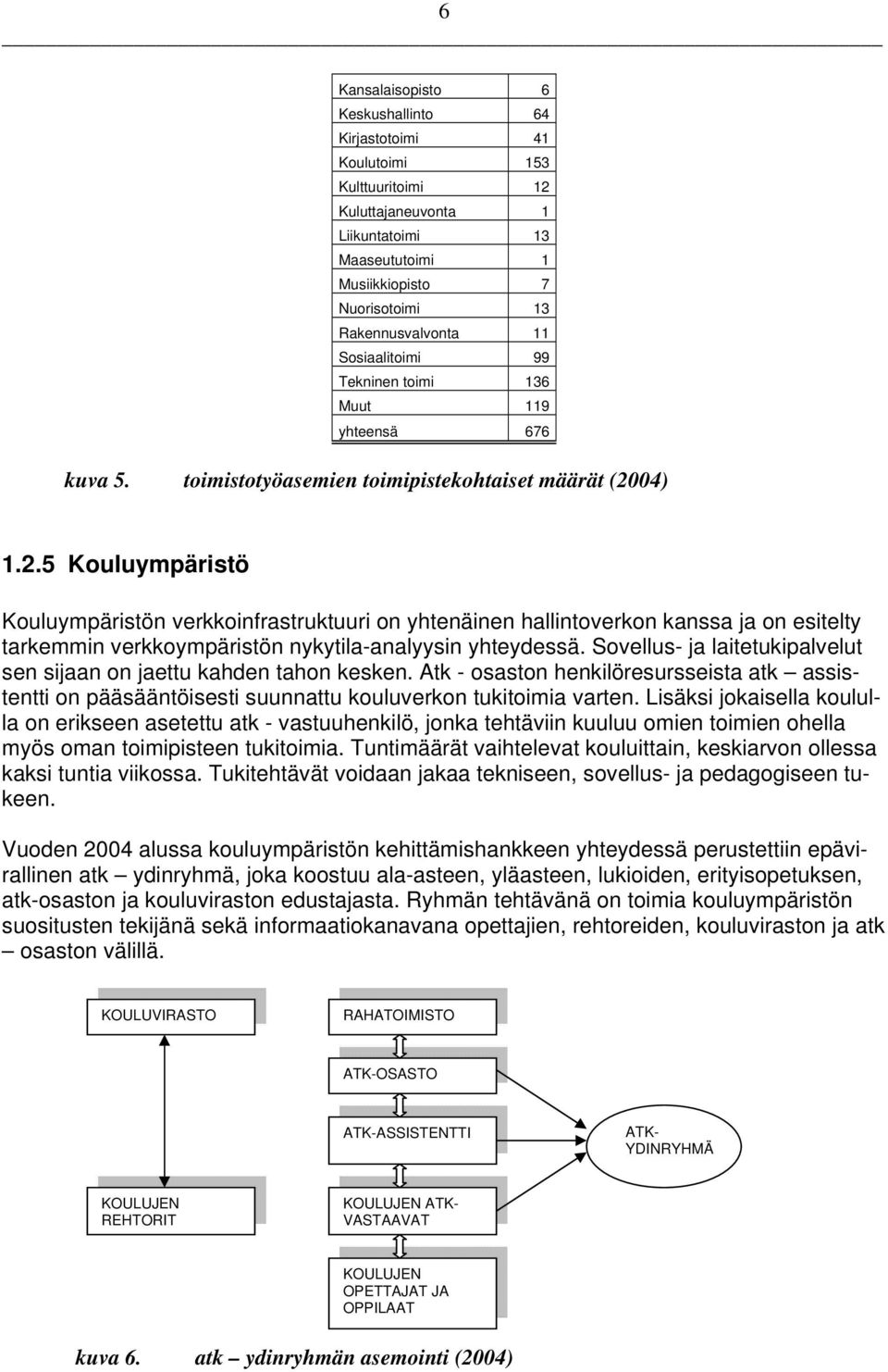 04) 1.2.5 Kouluympäristö Kouluympäristön verkkoinfrastruktuuri on yhtenäinen hallintoverkon kanssa ja on esitelty tarkemmin verkkoympäristön nykytila-analyysin yhteydessä.