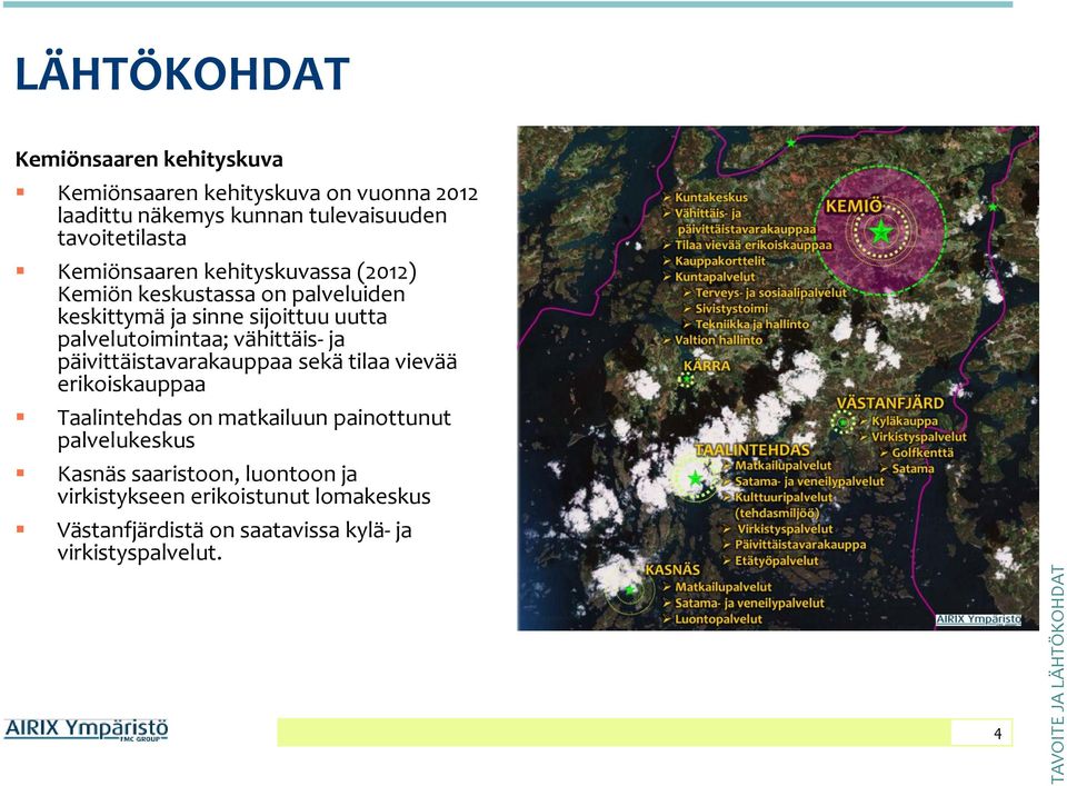 uutta palvelutoimintaa; vähittäis- ja päivittäistavarakauppaa sekä tilaa vievää erikoiskauppaa Taalintehdas on matkailuun
