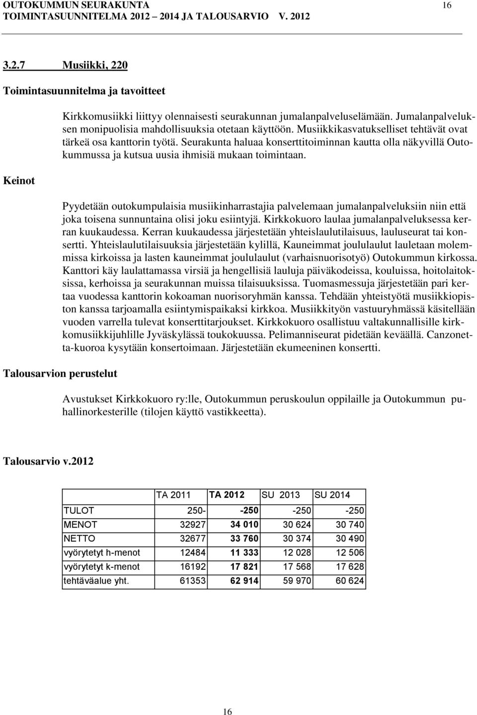 Seurakunta haluaa konserttitoiminnan kautta olla näkyvillä Outokummussa ja kutsua uusia ihmisiä mukaan toimintaan.