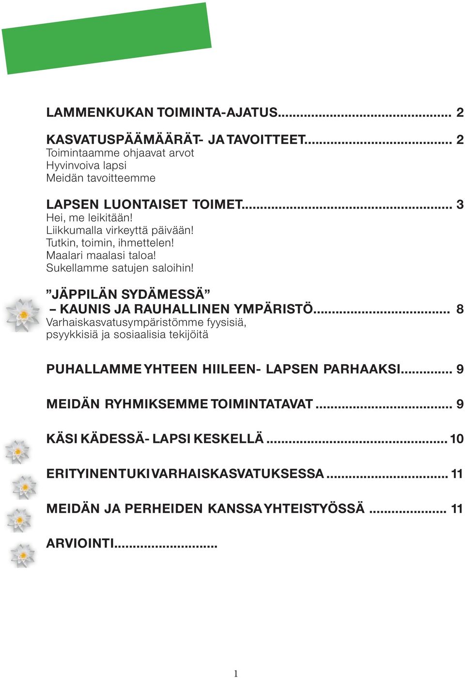 Tutkin, toimin, ihmettelen! Maalari maalasi taloa! Sukellamme satujen saloihin! JÄPPILÄN SYDÄMESSÄ KAUNIS JA RAUHALLINEN YMPÄRISTÖ.