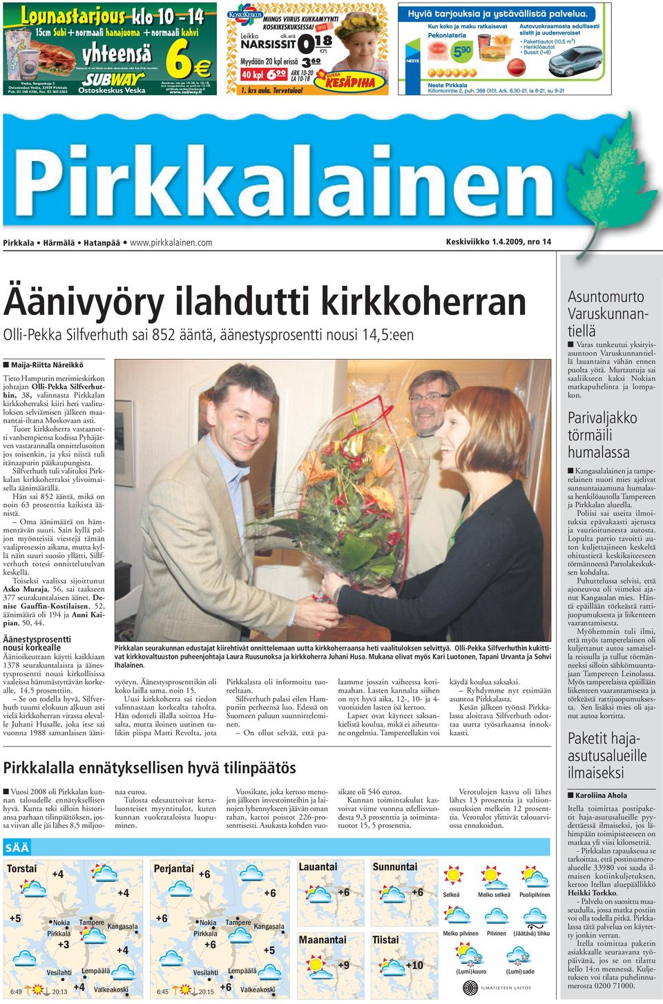 pirkkalainen.com Keskiviikko 1.4.