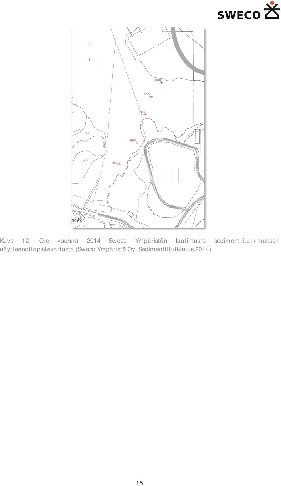 laatimasta sedimenttitutkimuksen