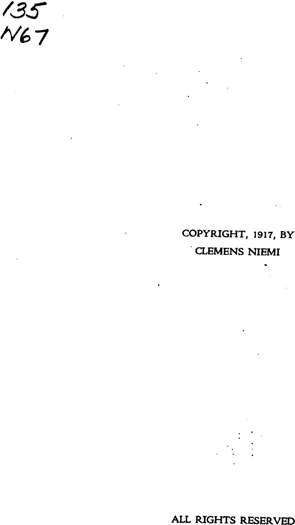 1917, BY