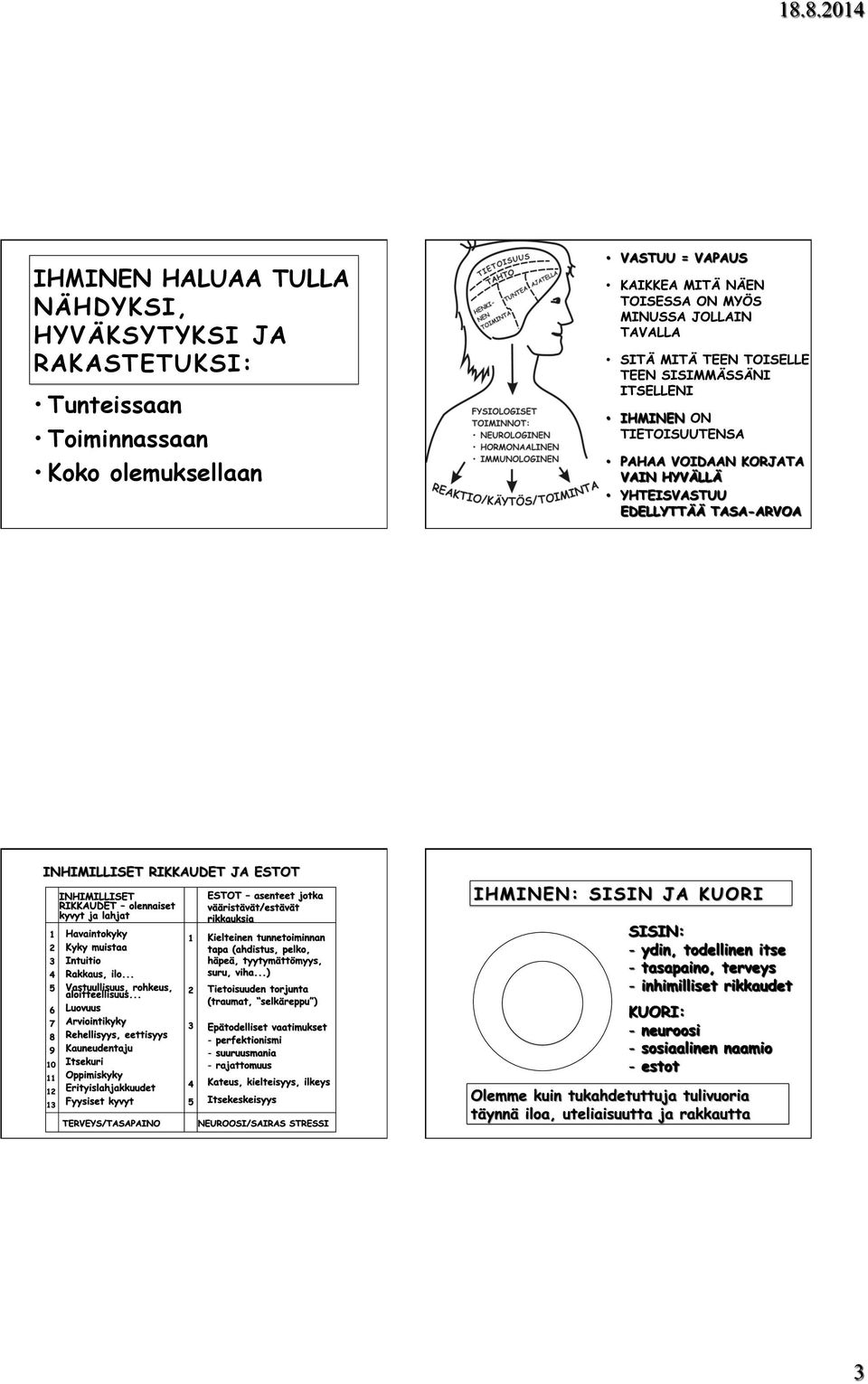 RAKASTETUKSI: Tunteissaan