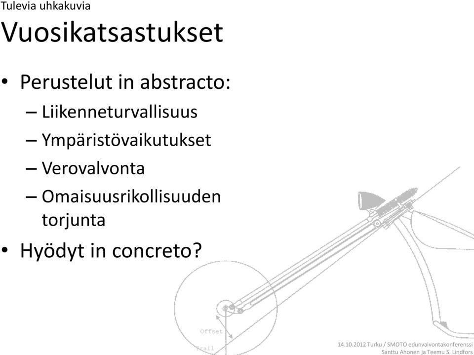 Liikenneturvallisuus Ympäristövaikutukset