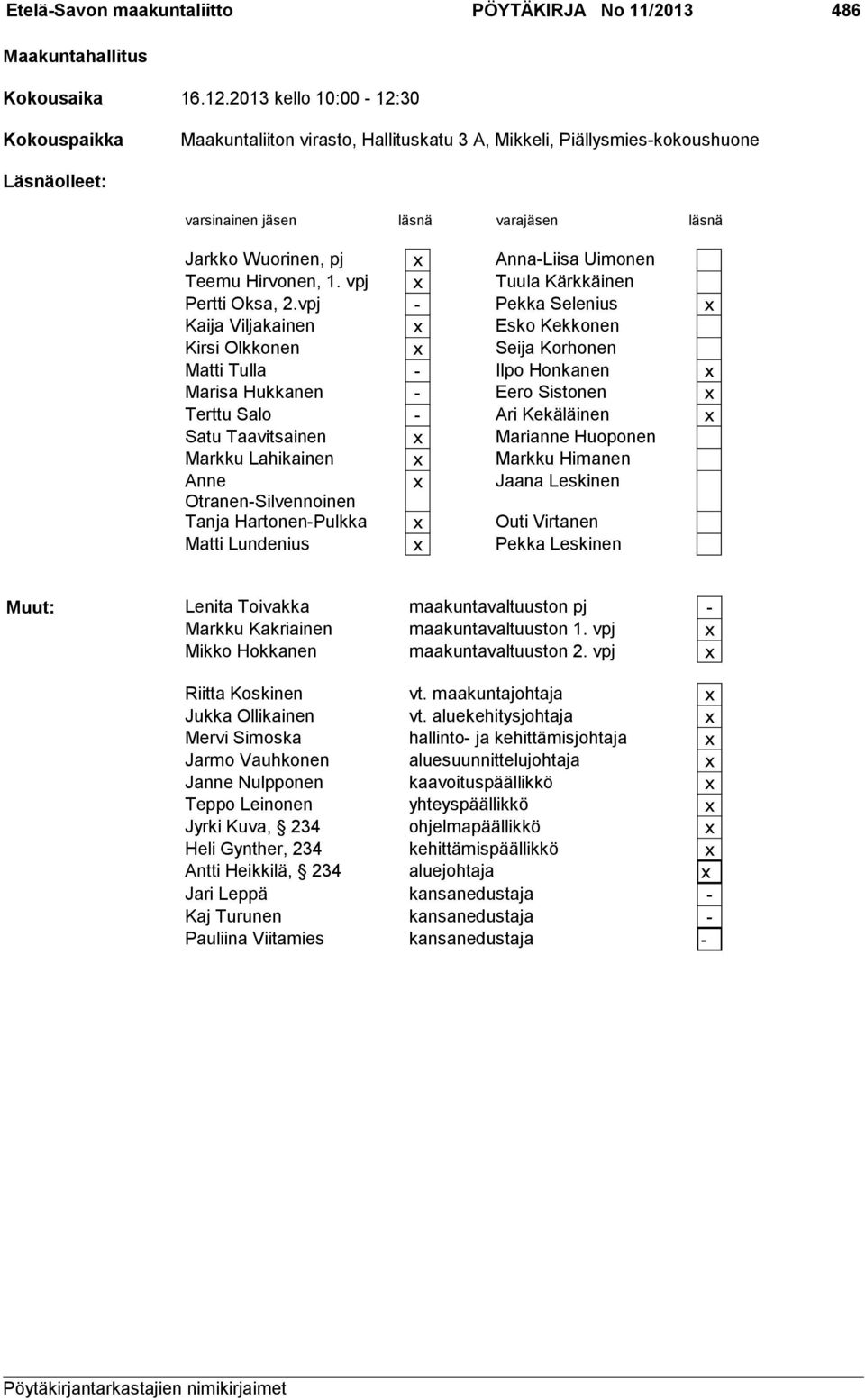 Uimonen Teemu Hirvonen, 1. vpj x Tuula Kärkkäinen Pertti Oksa, 2.