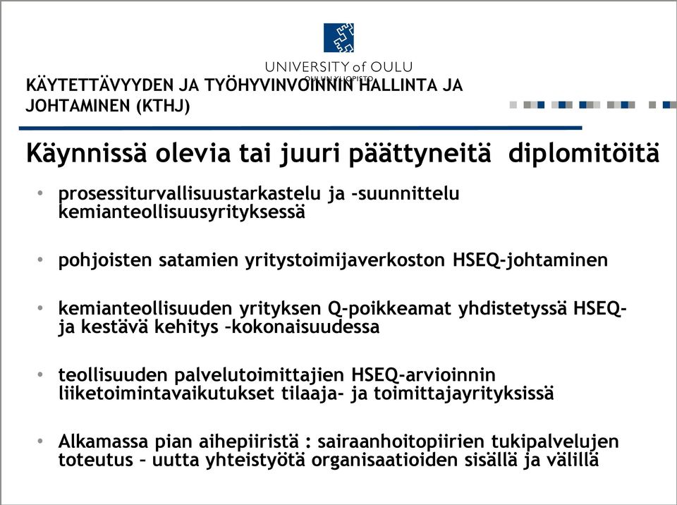 kemianteollisuuden yrityksen Q-poikkeamat yhdistetyssä HSEQja kestävä kehitys kokonaisuudessa teollisuuden palvelutoimittajien HSEQ-arvioinnin