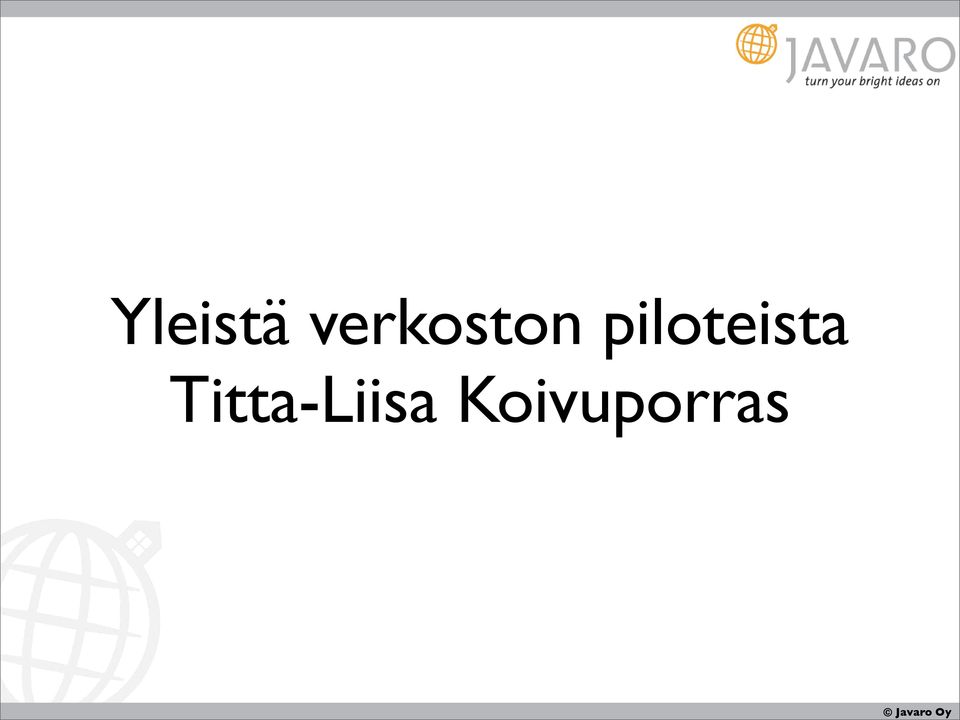 piloteista