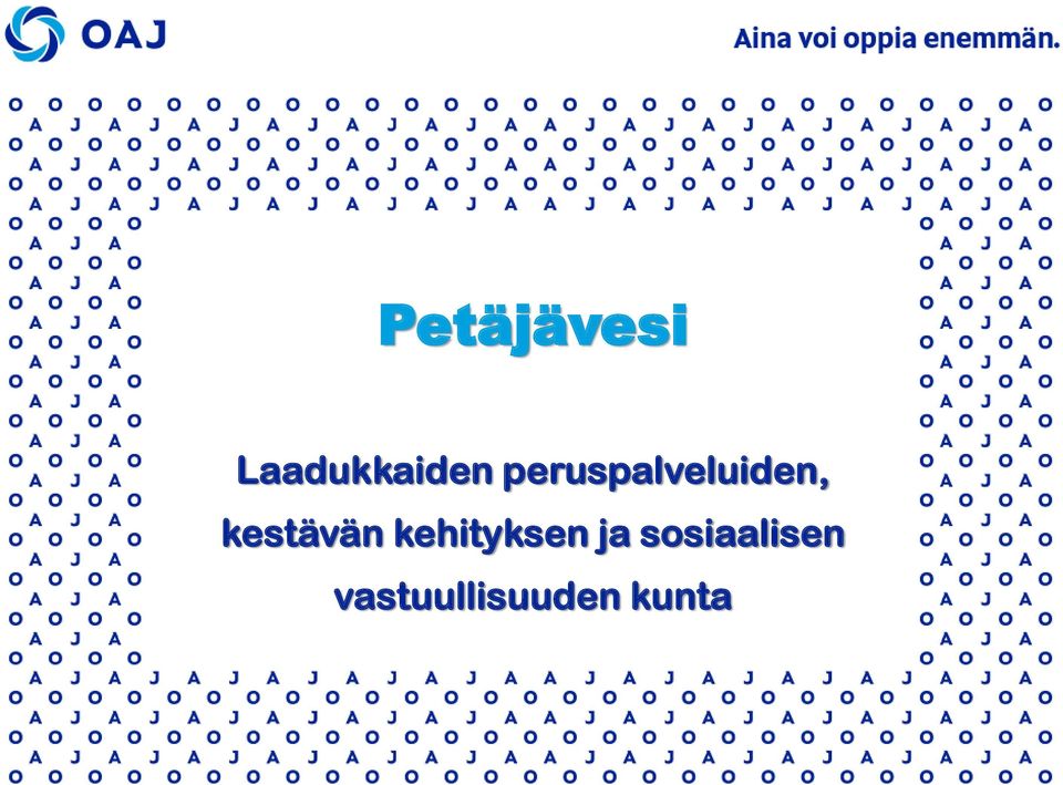 kestävän kehityksen ja