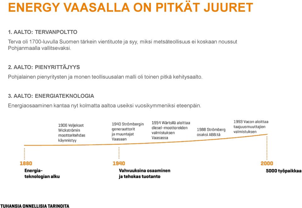 ei koskaan noussut Pohjanmaalla vallitsevaksi. 2.