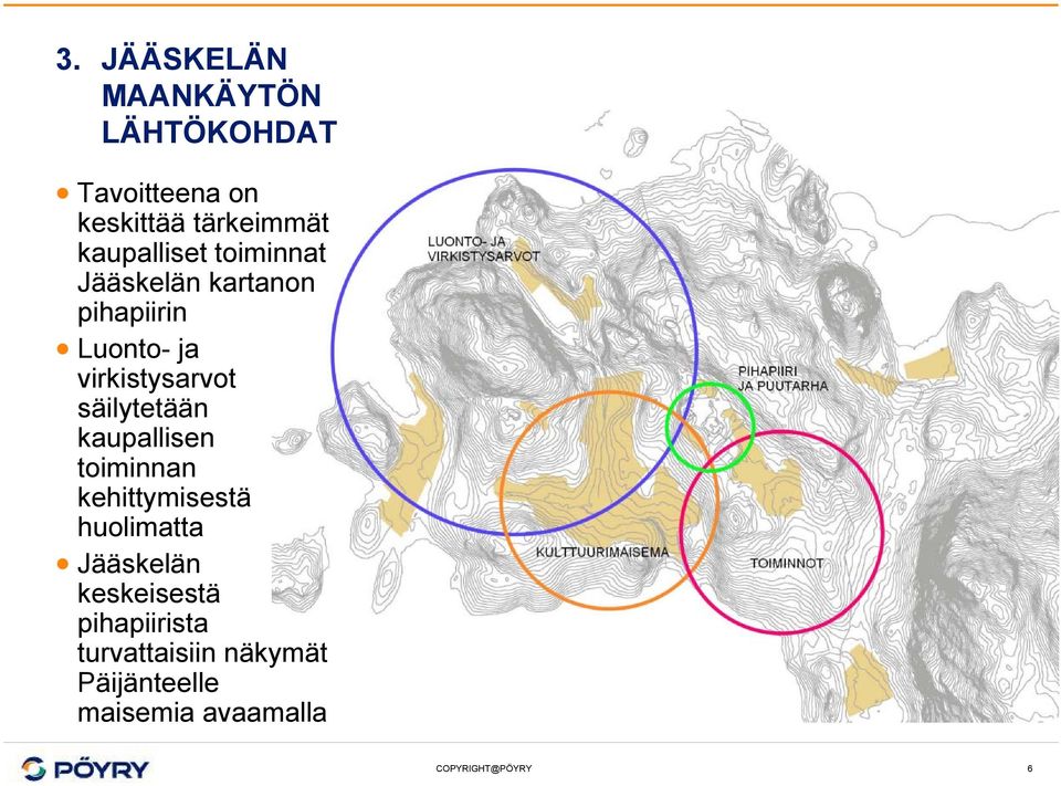 virkistysarvot säilytetään kaupallisen toiminnan kehittymisestä huolimatta