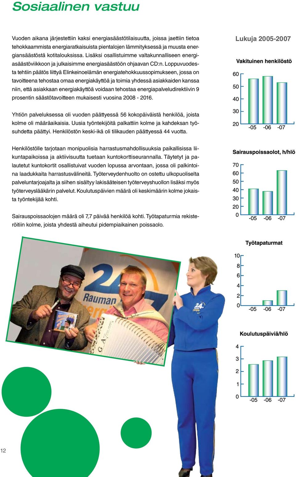 Loppuvuodesta tehtiin päätös liittyä Elinkeinoelämän energiatehokkuussopimukseen, jossa on tavoitteena tehostaa omaa energiakäyttöä ja toimia yhdessä asiakkaiden kanssa niin, että asiakkaan